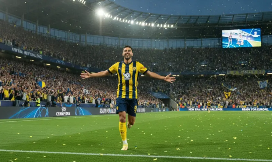 Sarı Lacivertlilerin Dev Forveti Avrupa Arenasına Çıkıyor
