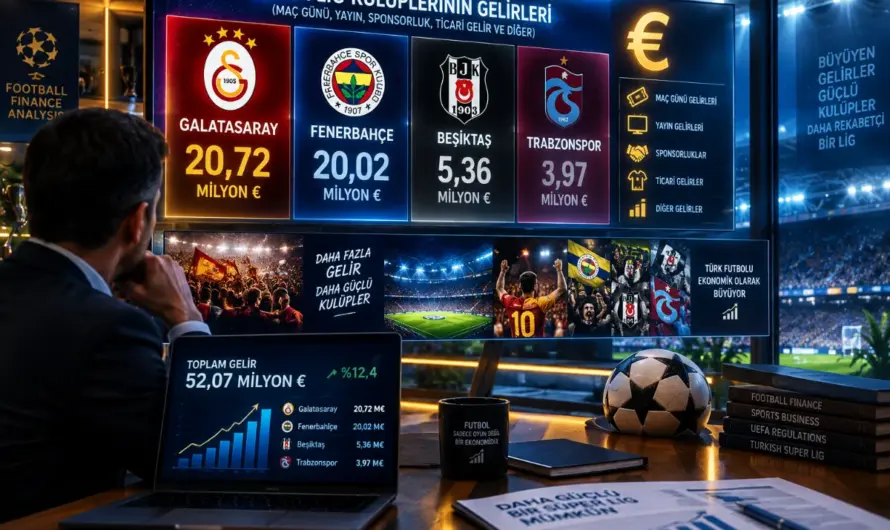 Avrupa Sahasında Dev Kazanç: Temsilcilerimizin UEFA Kasası Doluyor